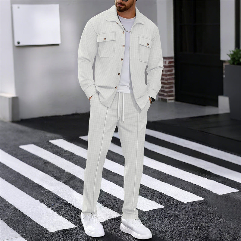 Jonathan - Waffle Knit Comfort Two Piece Set