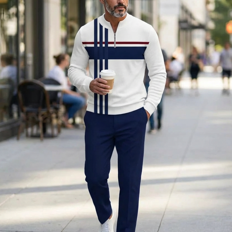 Mason – Men's Graphic Two-Piece Set