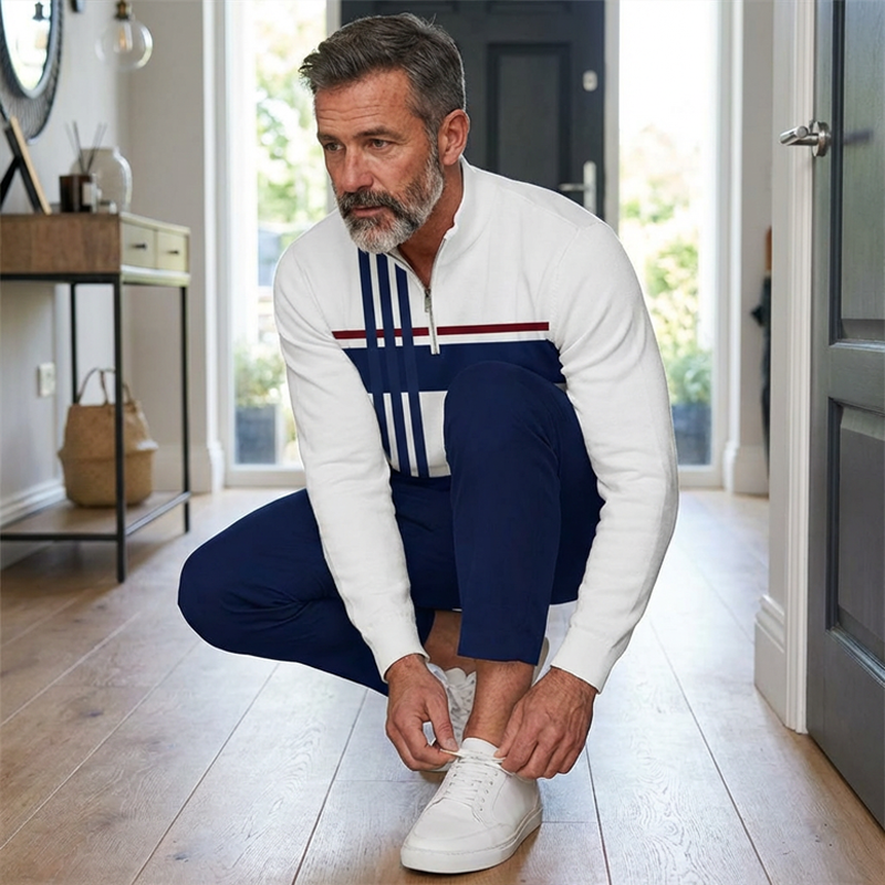 Mason – Men's Graphic Two-Piece Set