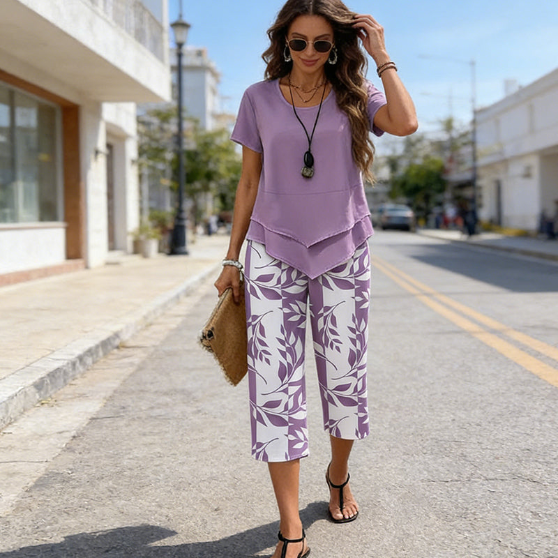 Starlit - Asymmetrical Printed Set
