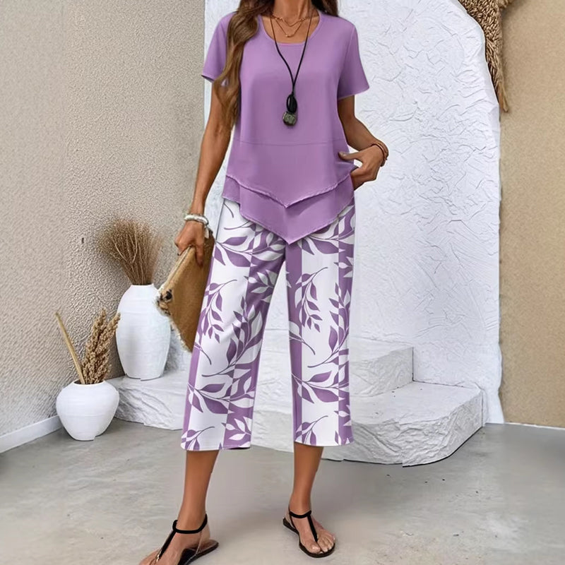 Starlit - Asymmetrical Printed Set