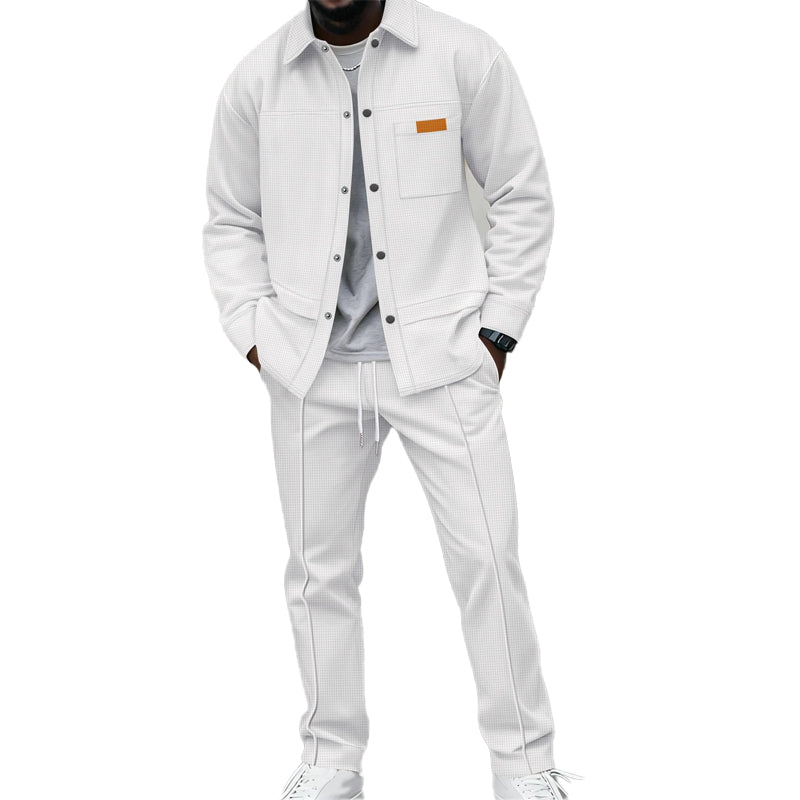 Stetson – Textured Two-Piece Casual Set