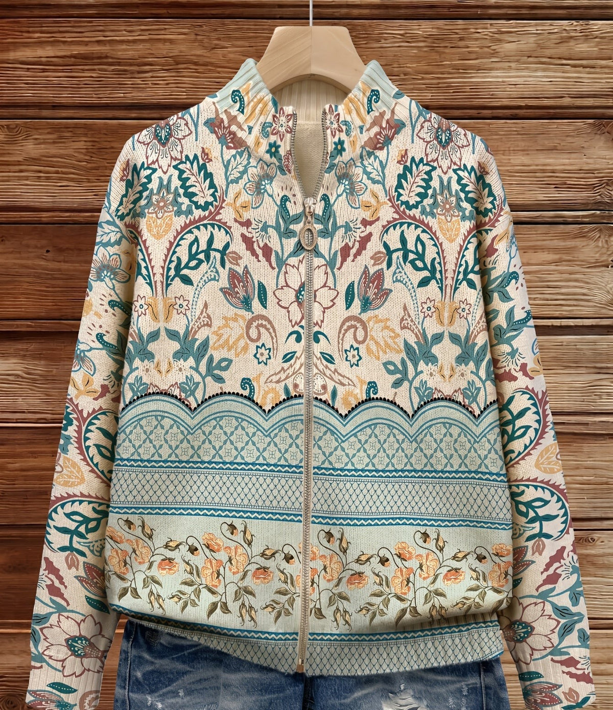 Adelaide - Vintage Floral Botanical Border Print