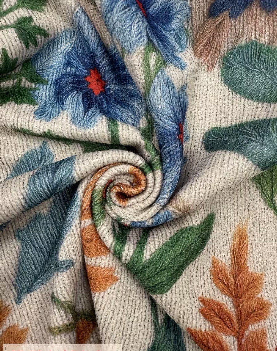 Darcy - Botanical Garden Floral Zip Cardigan