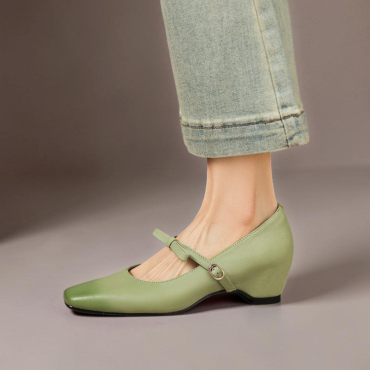 Ruthie - Bow-Strap Mary Jane Pump
