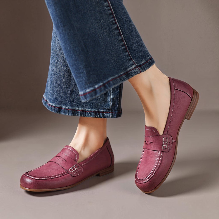 Kehlani - Genuine Leather Loafers