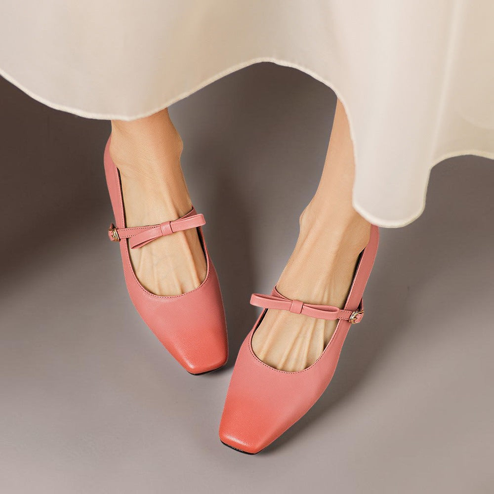 Ruthie - Bow-Strap Mary Jane Pump