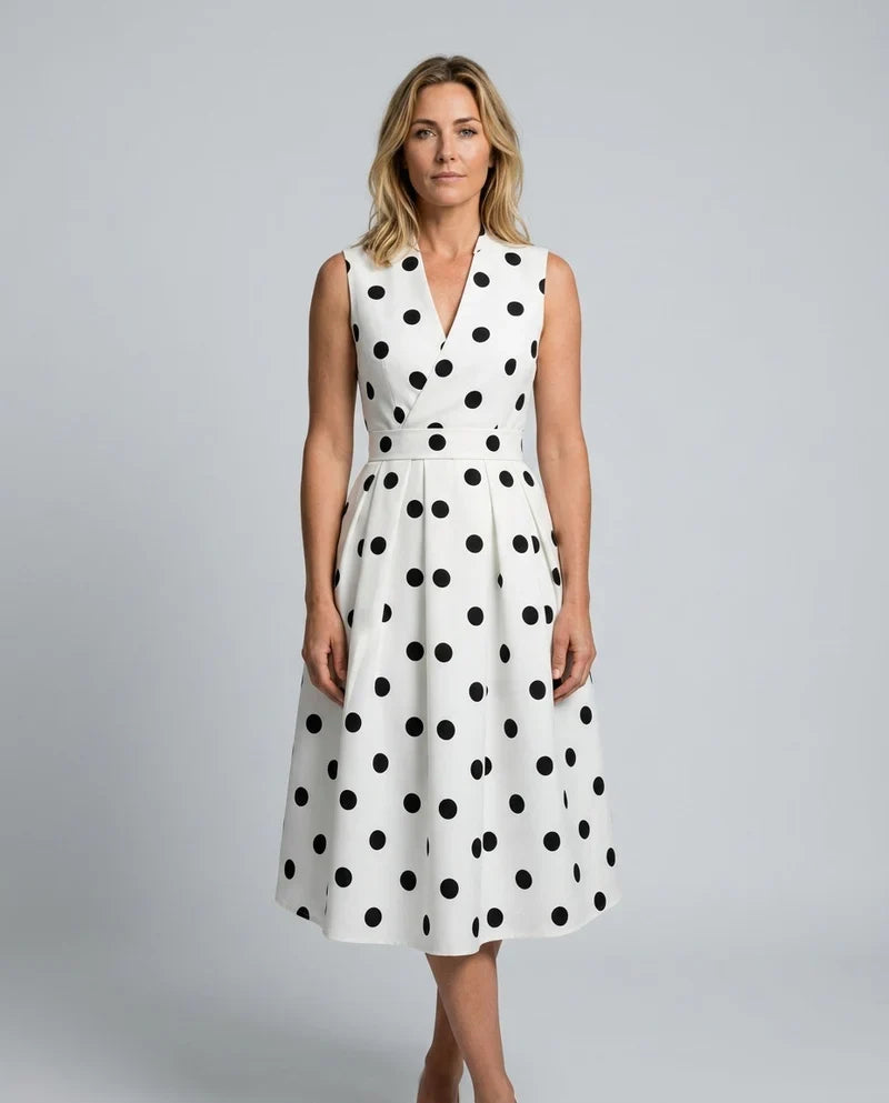 Frankie – Polka Dot Wrap Dress