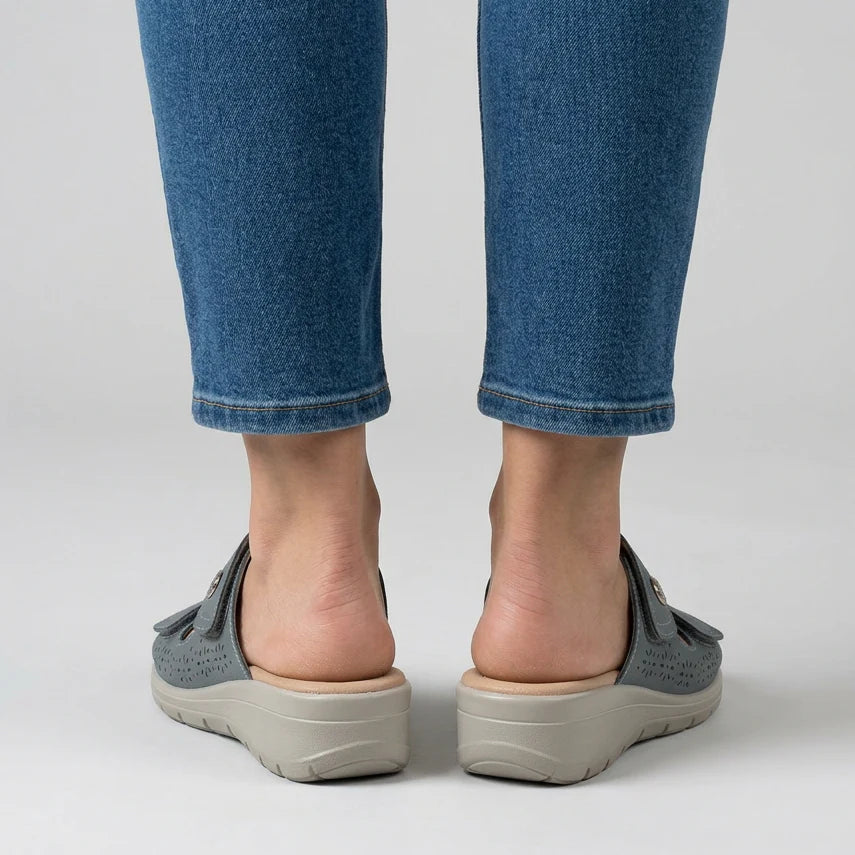 Tricia - Cushioned Orthopedic Comfort Slides