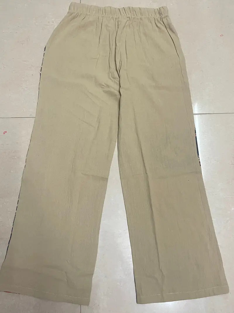Patrick – Relaxed Ethnic Pants with Geometric Details