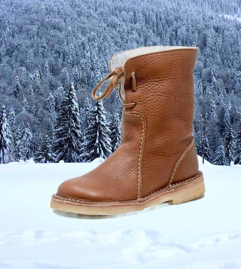 Corinne – Orthopedic Wool-Lined Boots