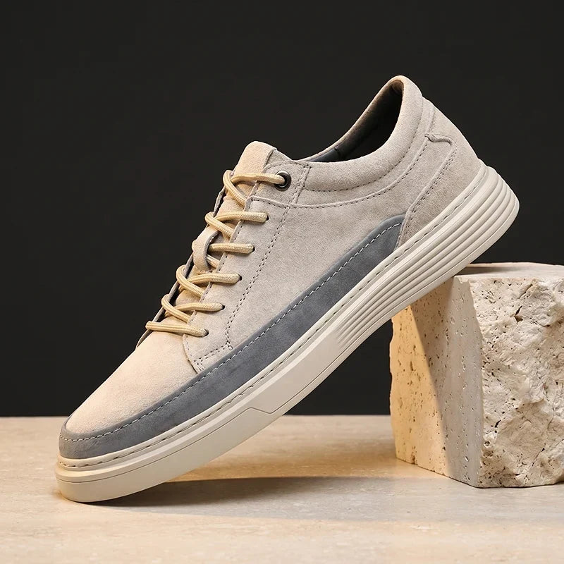 Matty - Suede Cushioned Casual Sneakers