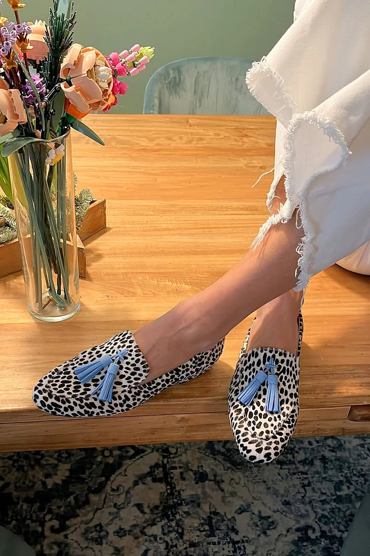 Crissy – Casual Trend Loafers with Dotted