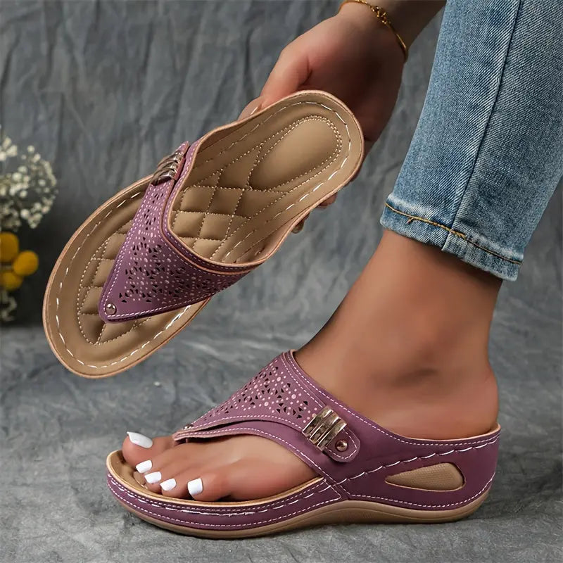 Morrie – Wedge Toe Sandals for Women