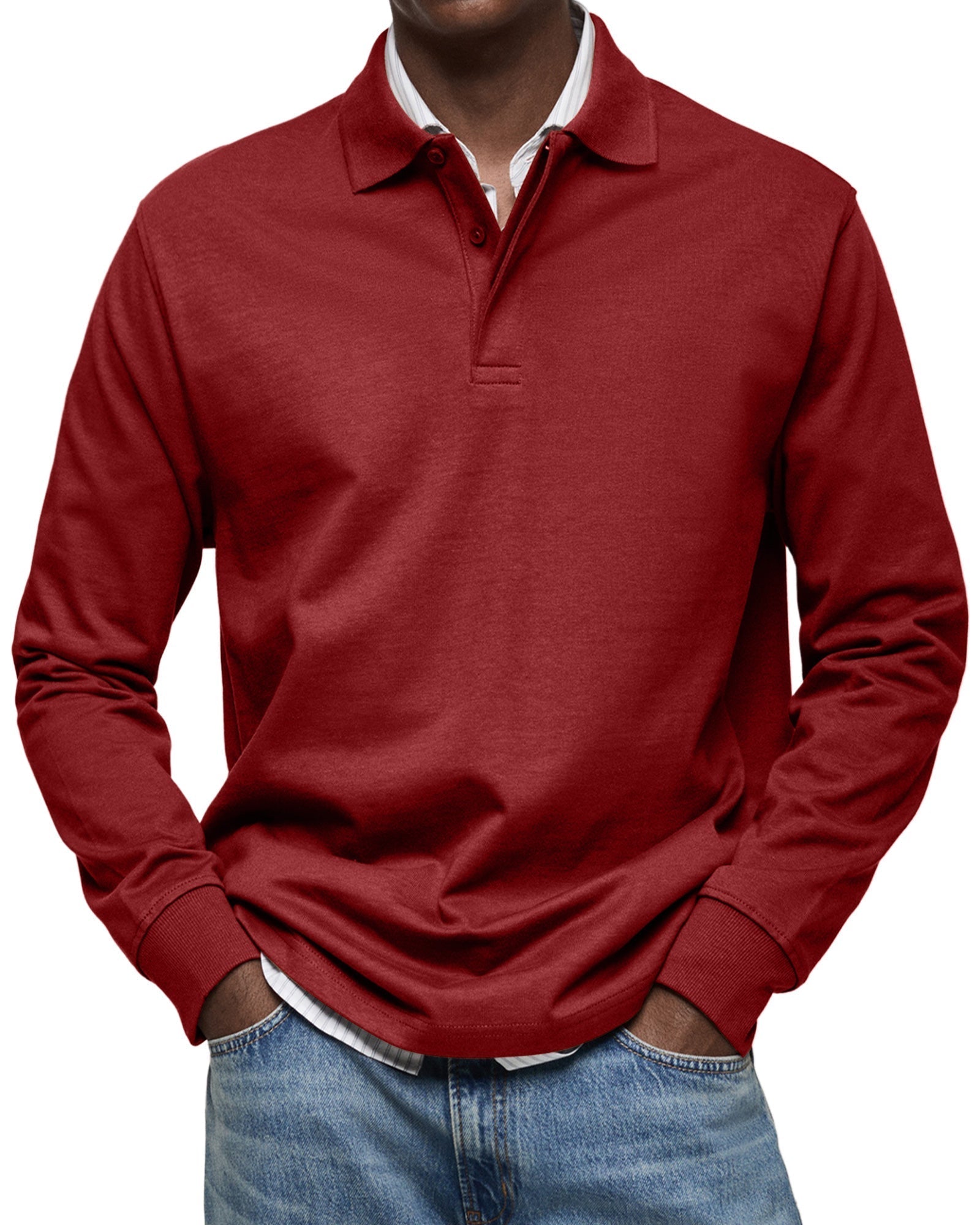 Renz – Long Sleeve Polo Shirt
