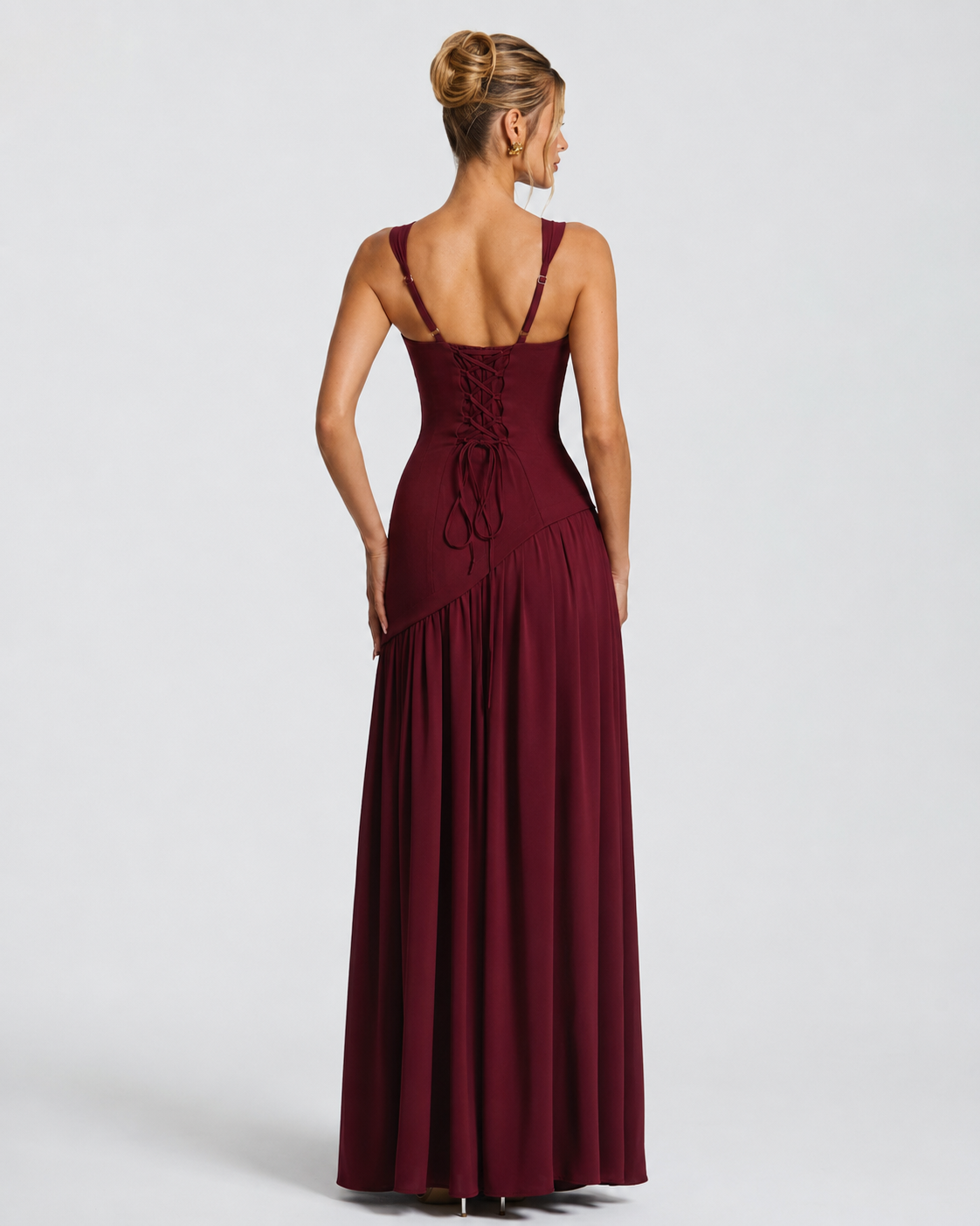 Claire - Corset Maxi Evening Dress