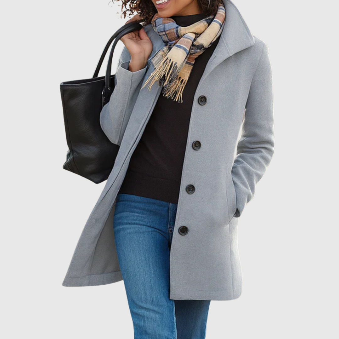 Lyla - Classic Tailored Long Coat