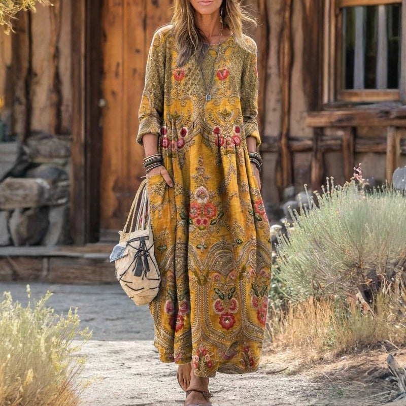 Rosalie - Comfortable Loose Flattering Fit Dress