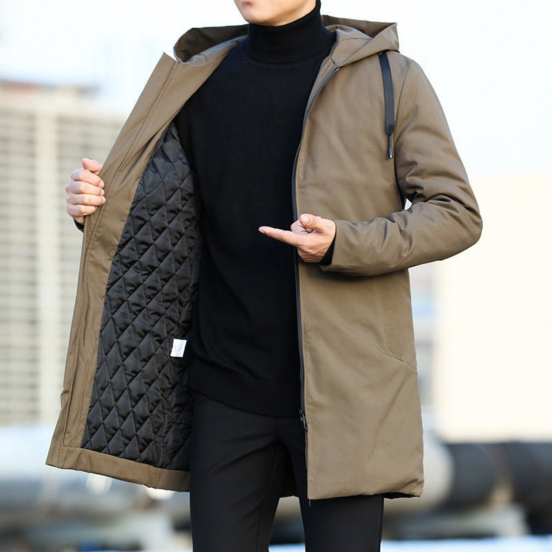 Jaydee – Modern Mid-Length Winter Jacket with Hood