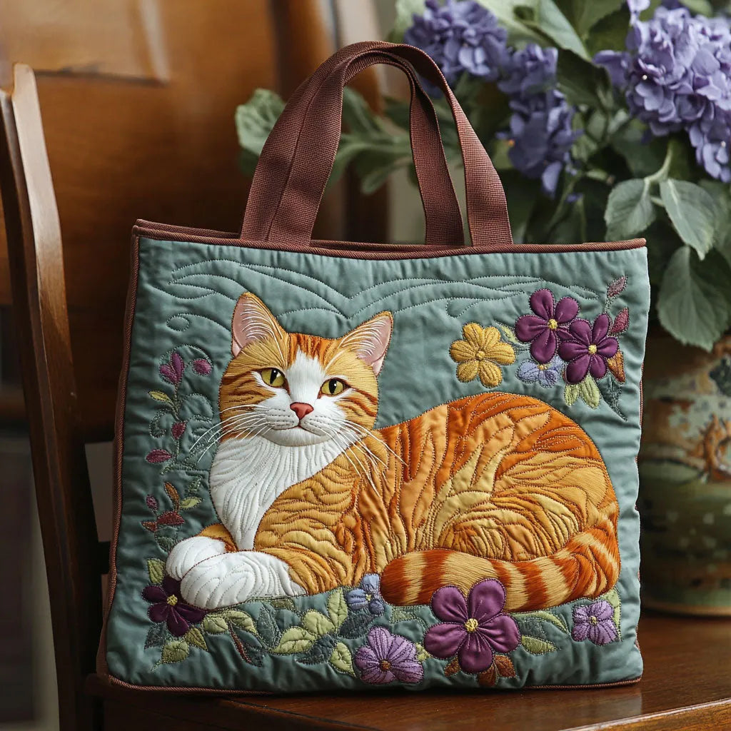 Cinnamon – Ginger Cat Handmade Tote Bag