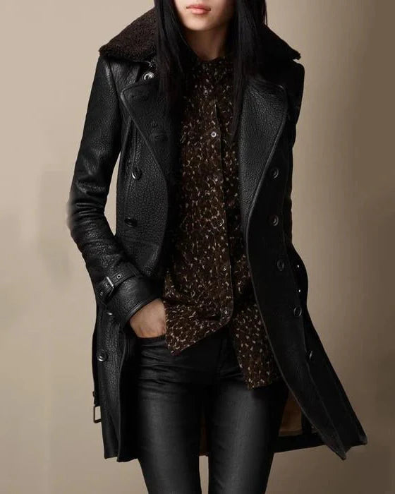Riesa – Premium Leather Jacket with Lining