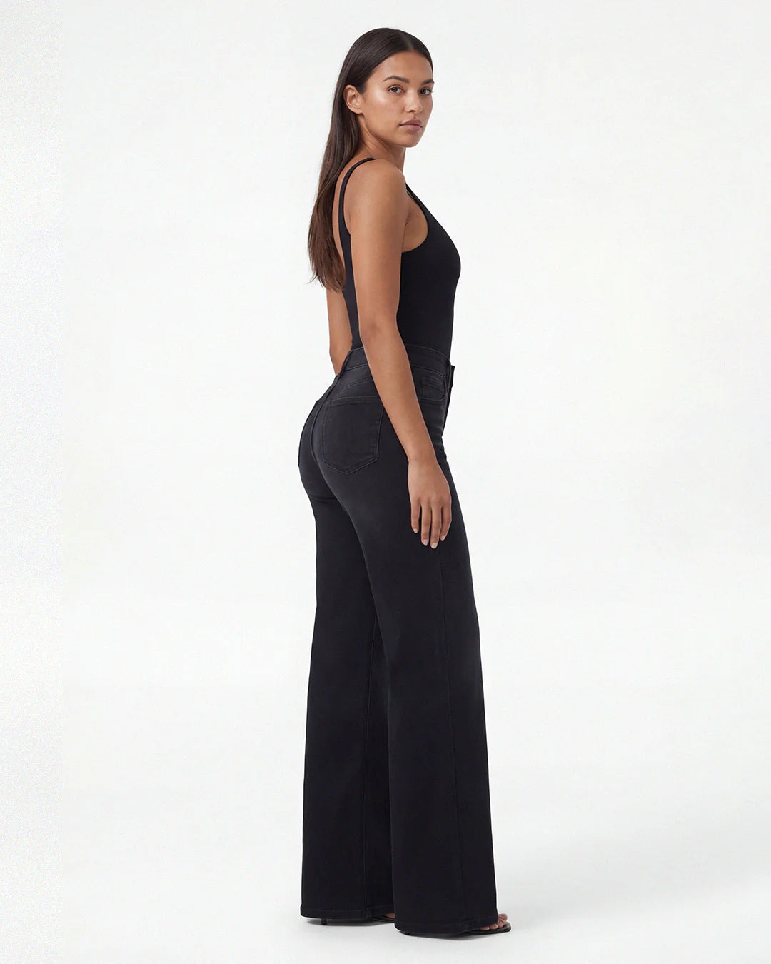 Remerie - Mid Rise BBL Wide Leg Jeans