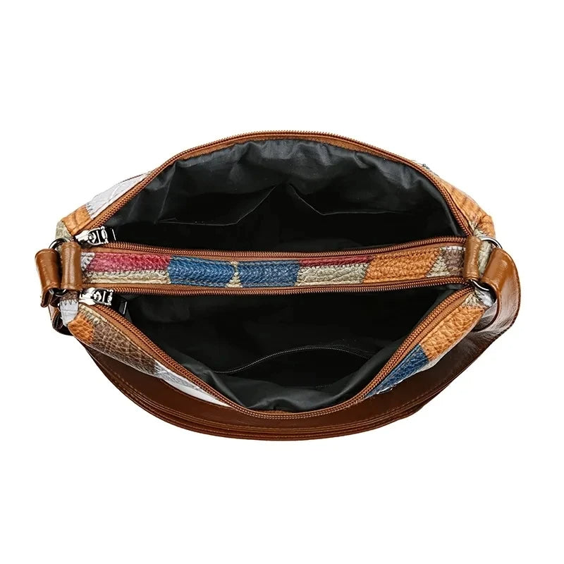 Chanel – Geometric Patchwork Crossbody Bag