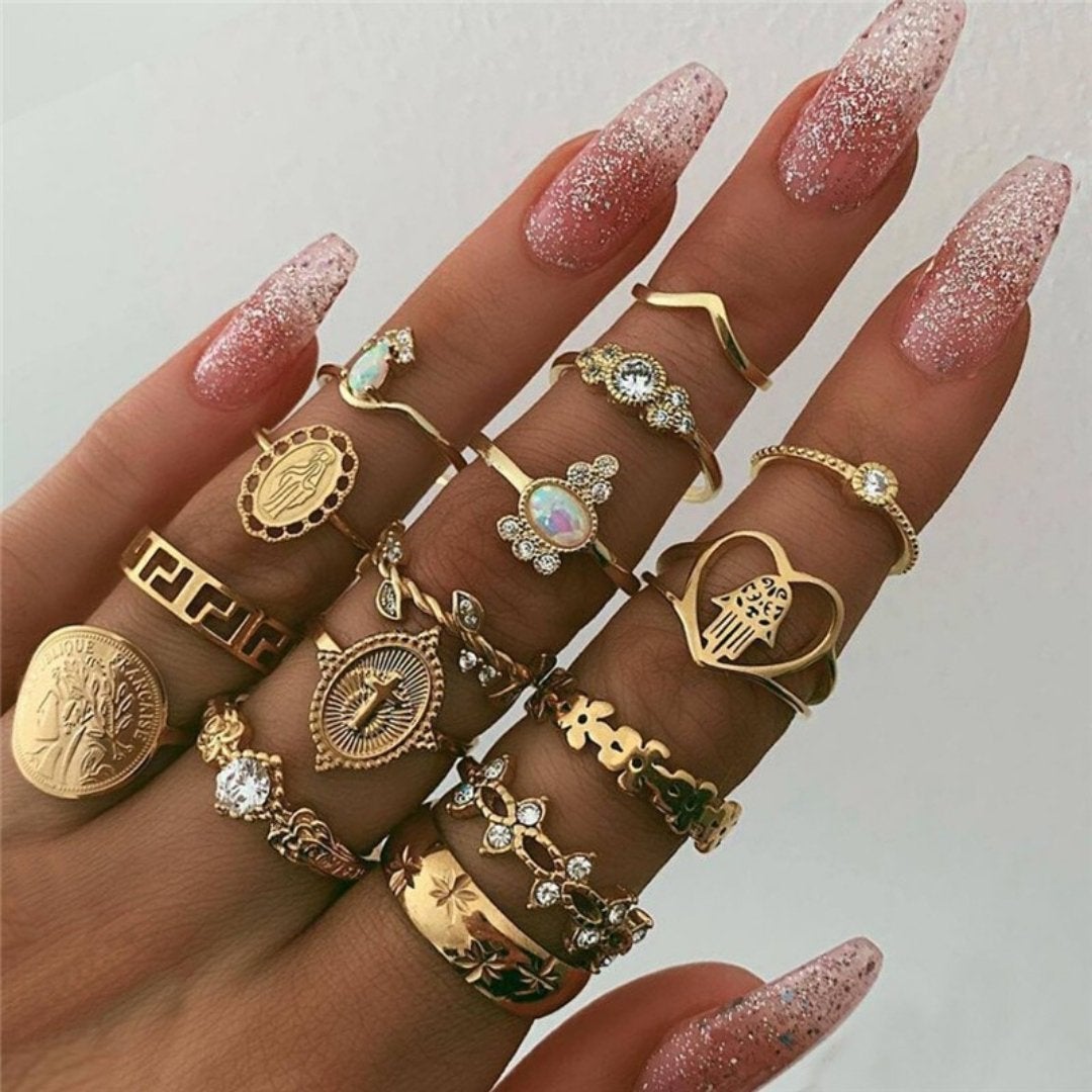 Gwen – Premium Set with 8-12 Rings