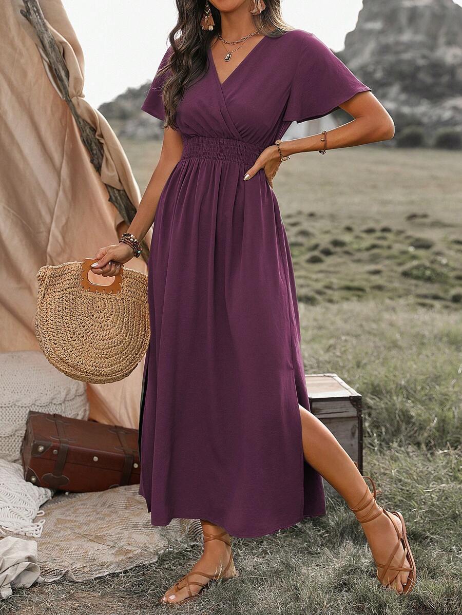 Dylana - Elegant Maxi Slit Dress