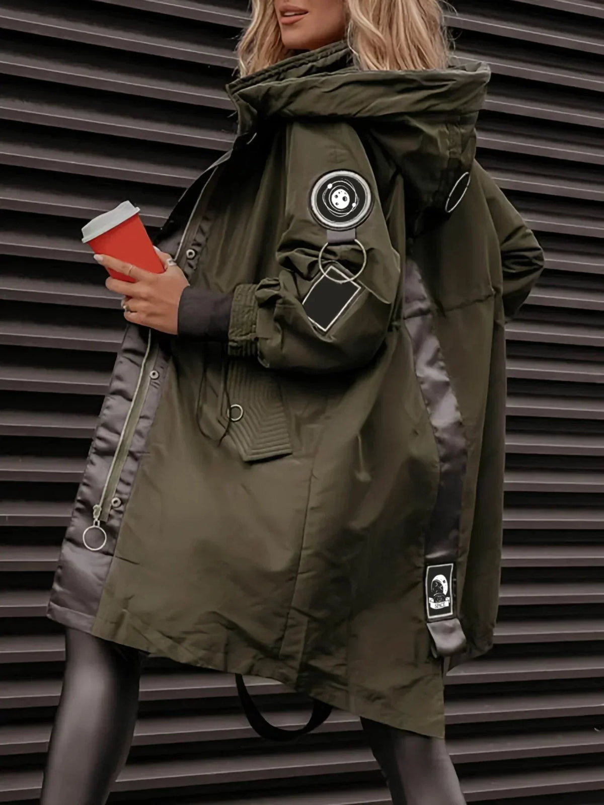 Leia - Hooded Weather-Ready Coat