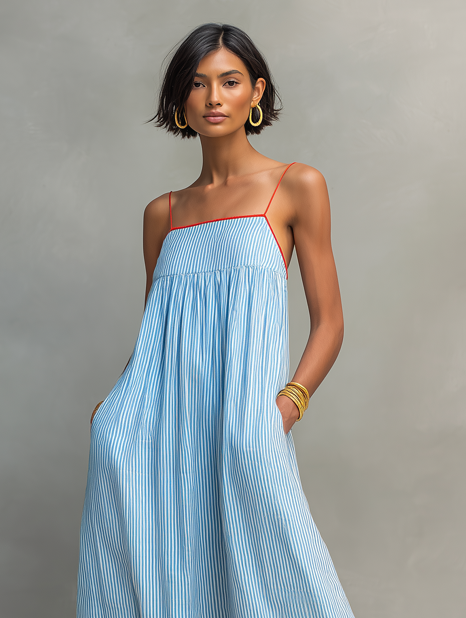 Reagan – Striped Maxi Summer Dress