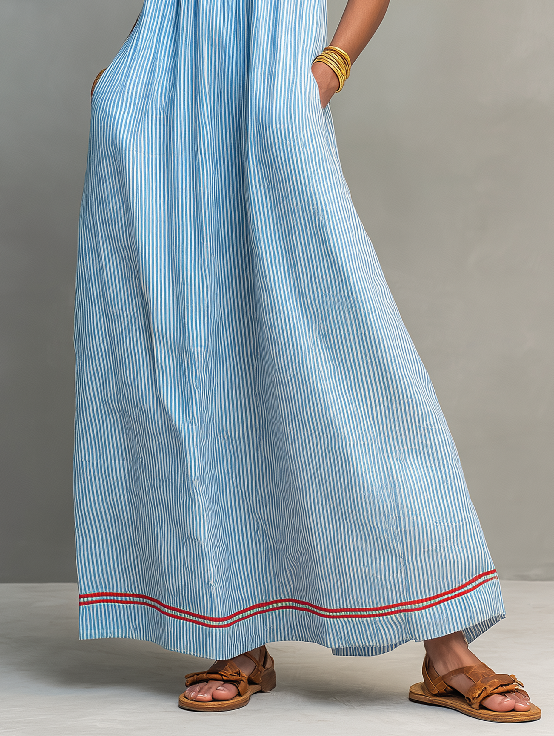 Reagan – Striped Maxi Summer Dress