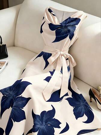 Mirana - Floral A-Line Dress