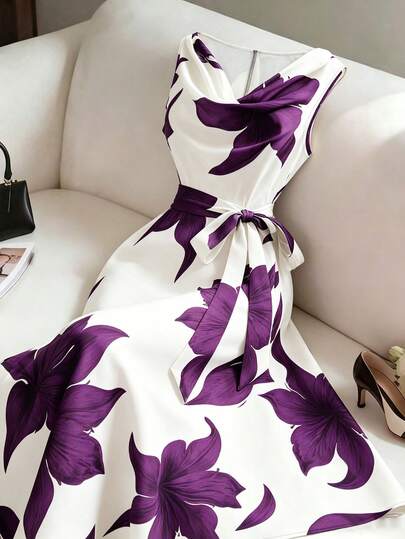 Mirana - Floral A-Line Dress