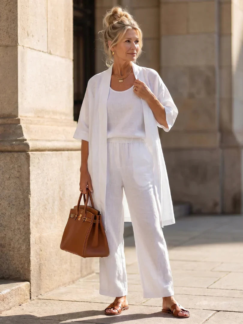 Everly - Lightweight Linen Blend Set