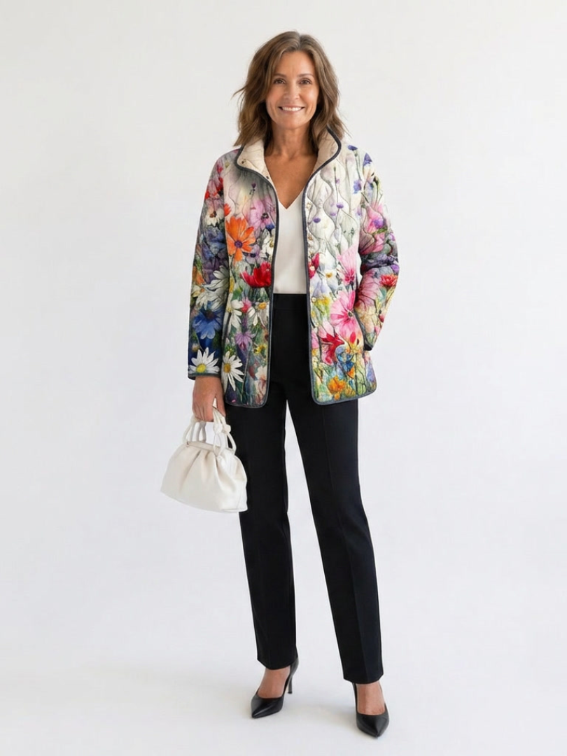 Ansley – Quilted Wildflower Jacket