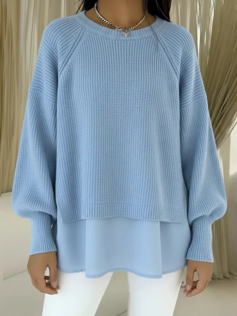Berkley – Two-Piece Effect Knit Sweater