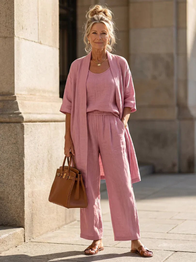 Everly - Lightweight Linen Blend Set