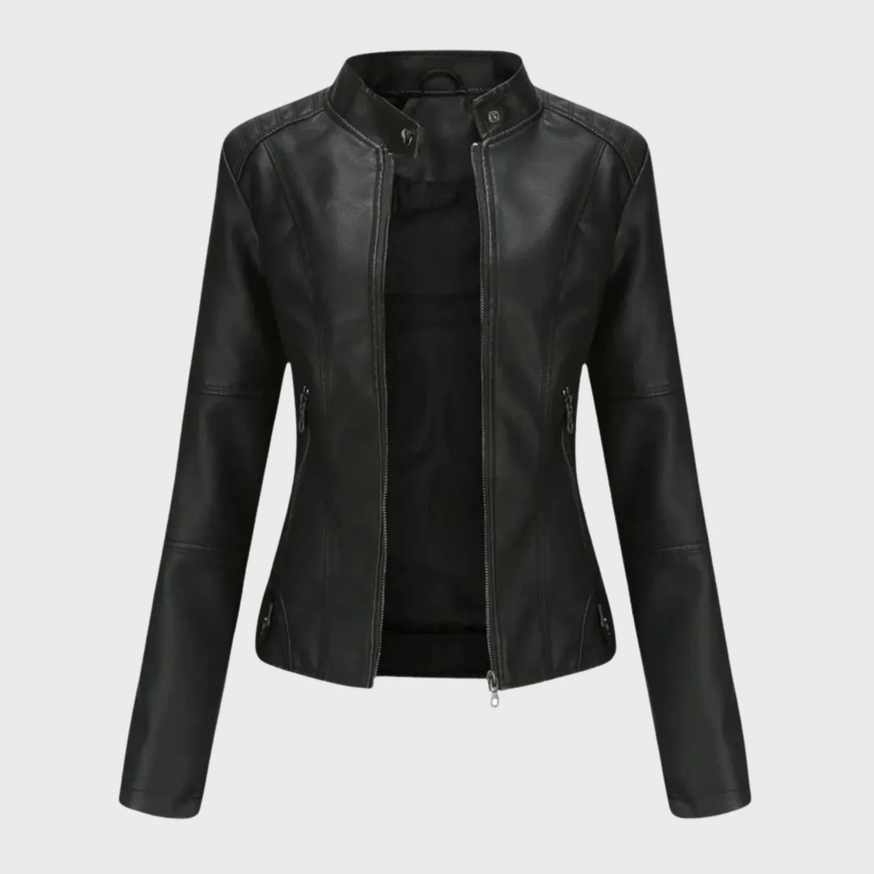 Mabelle – Everyday Leather Jacket with Timeless Elegance
