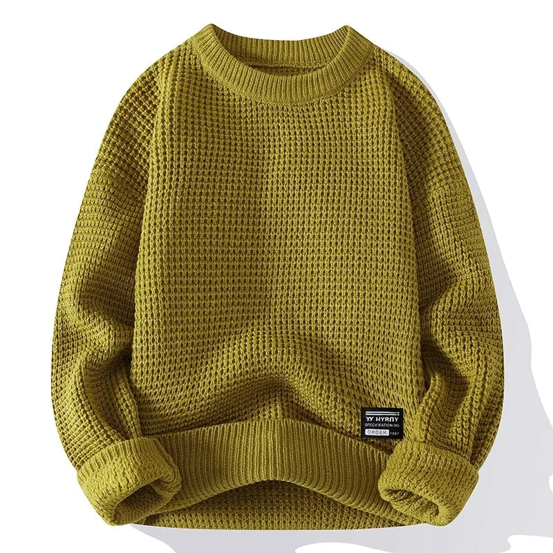 Marc – Premium Honeycomb Knit Sweater