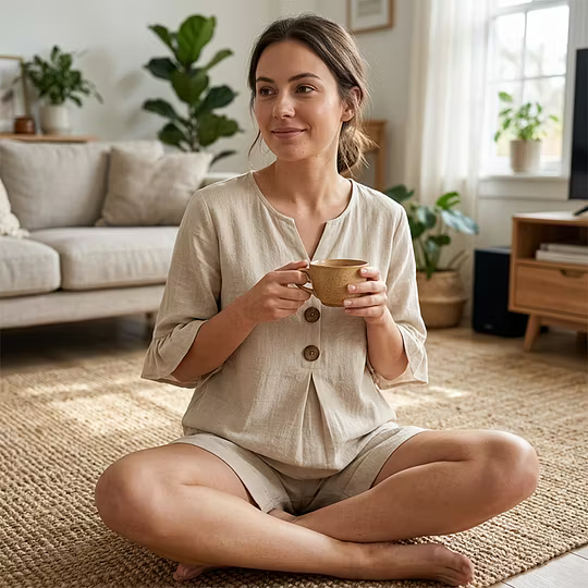 Yumi - Soft Casual Two-Piece Set