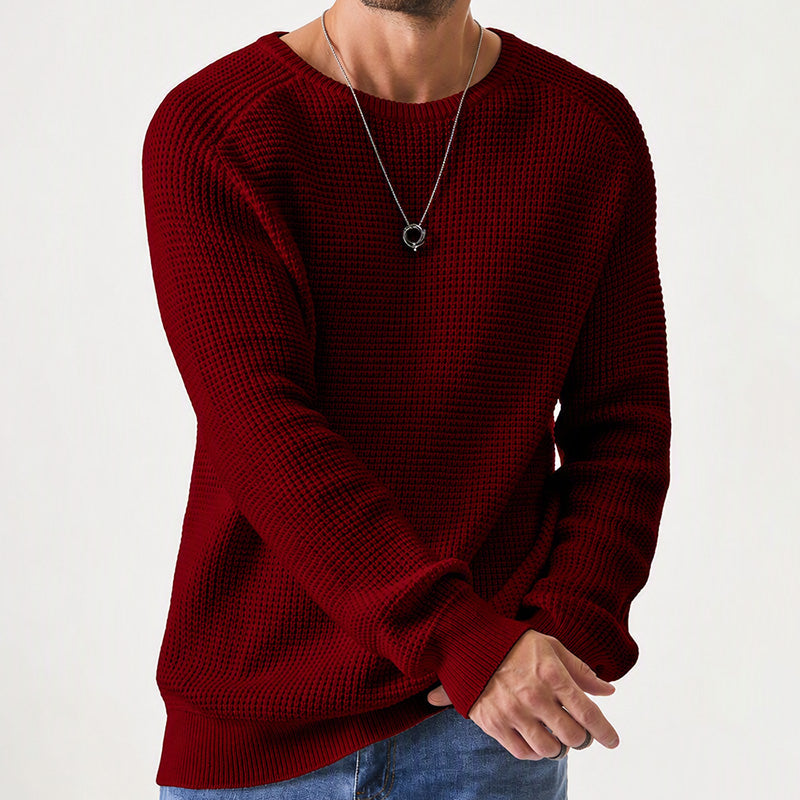 Holden - Textured Waffle Knit Sweater