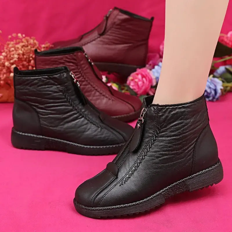 Simone - Soft Leather Winter Boots