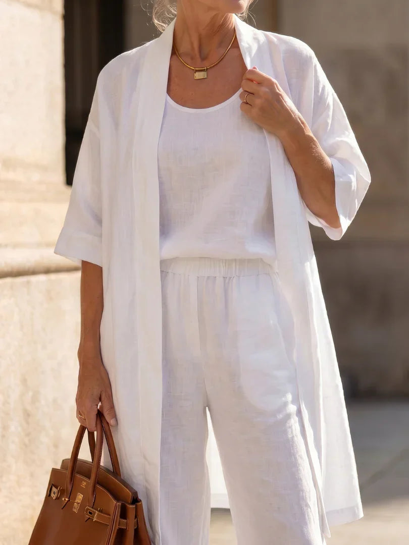 Everly - Lightweight Linen Blend Set