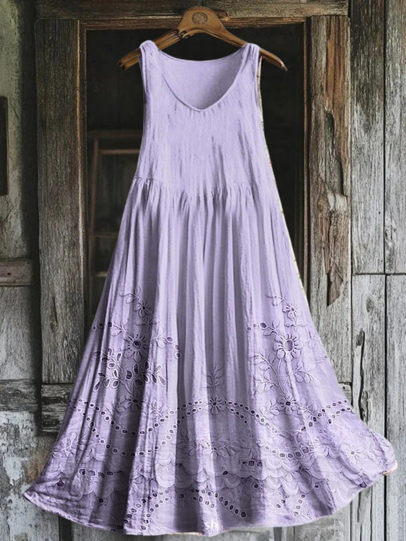 Melanie – Broderie Anglaise Dress