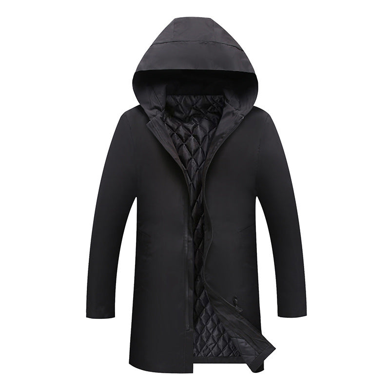 Jaydee – Modern Mid-Length Winter Jacket with Hood