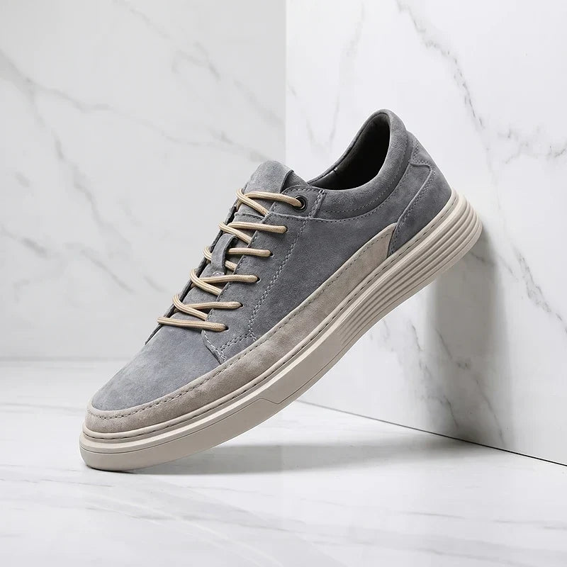 Matty - Suede Cushioned Casual Sneakers