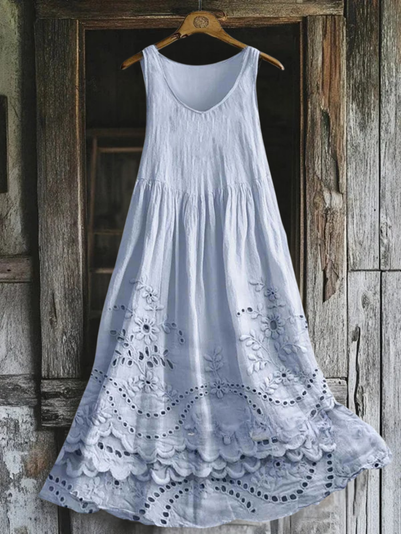 Melanie – Broderie Anglaise Dress