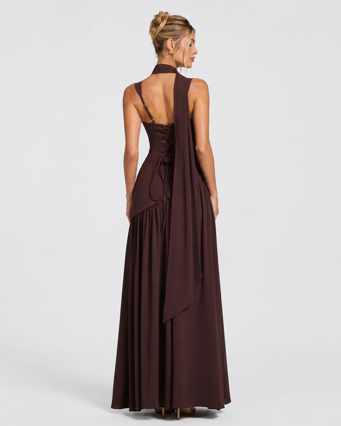 Claire - Corset Maxi Evening Dress