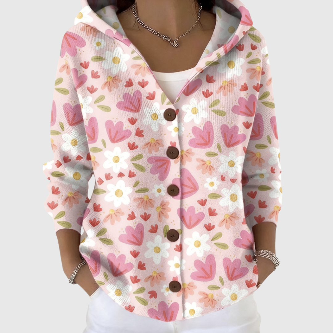 Sabrina – Knitted Hooded Jacket